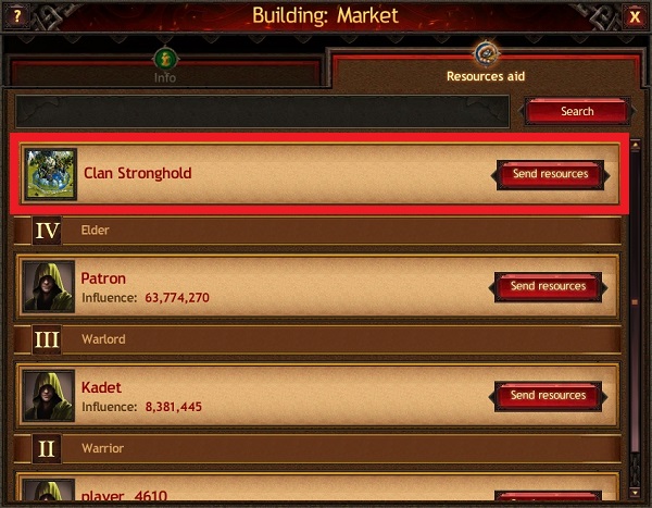 Stronghold buildings - Vikings: War of Clans browser guide